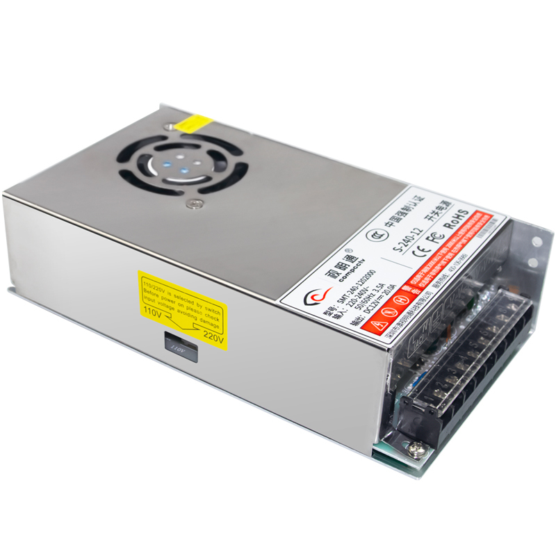 COMPCCTV/视明通 12V20A监控电源 SMT-240-1202000 输入规格220V~240V 1个