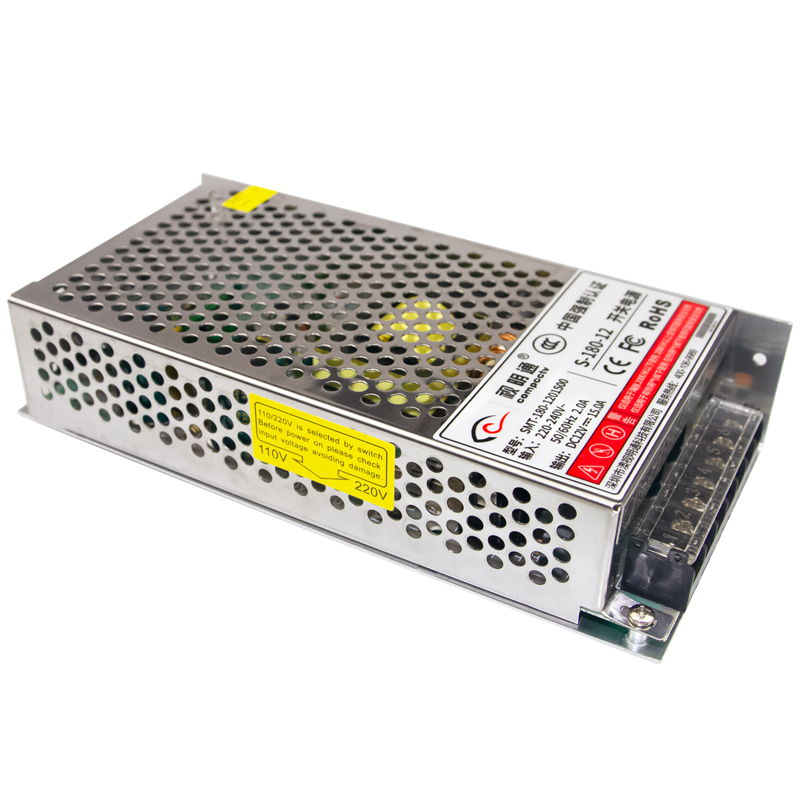 COMPCCTV/视明通 12V15A监控电源 SMT-180-1201500 输入规格220V~240V 1个