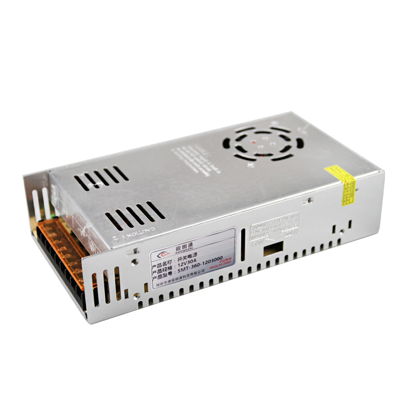 COMPCCTV/视明通 12V30A监控电源 SMT-360-1 203000 输入规格110V~220V 1个
