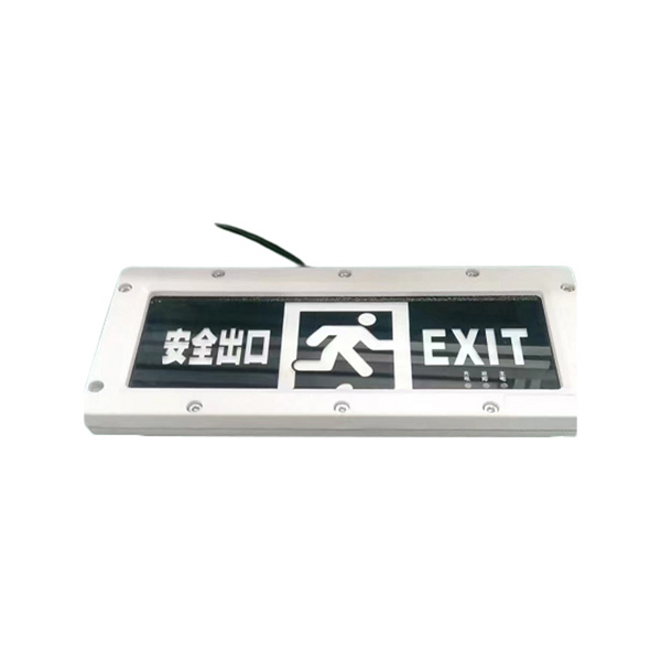 SHLMEX/新黎明 防爆消防应急安全出口标志灯具 LM-BLZD-1LROE I 2W-A自带电源 出口无方向 AC220V 1套