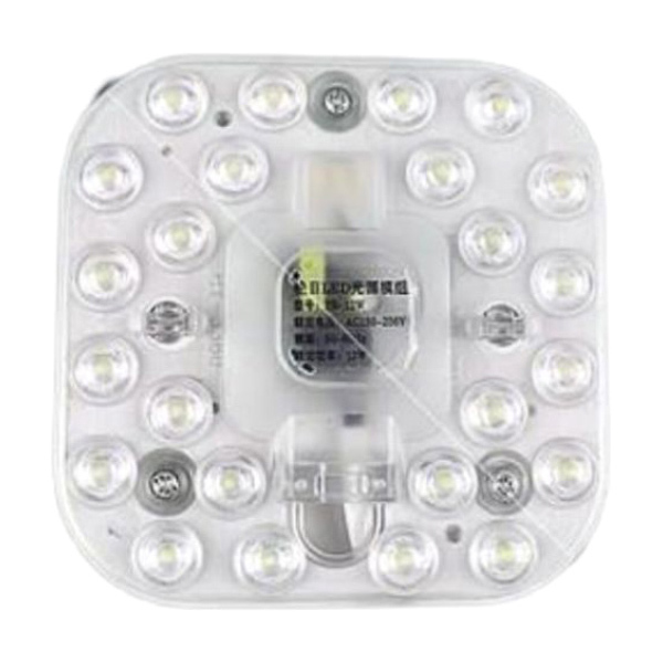 PAMUBEAR/帕姆熊 LED灯芯方形声光控模组 MZSGK-12W 白光 1个