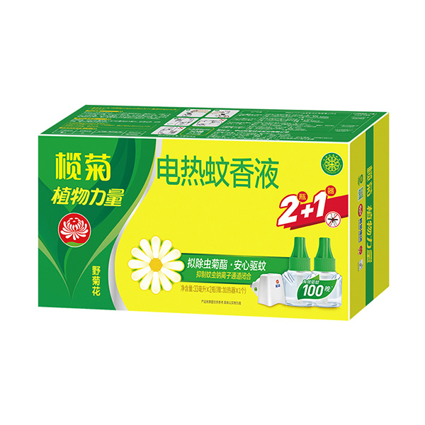 LANJU/榄菊 植物力量野菊花电热蚊香液 2147483647 33mL×2+直插器 1盒
