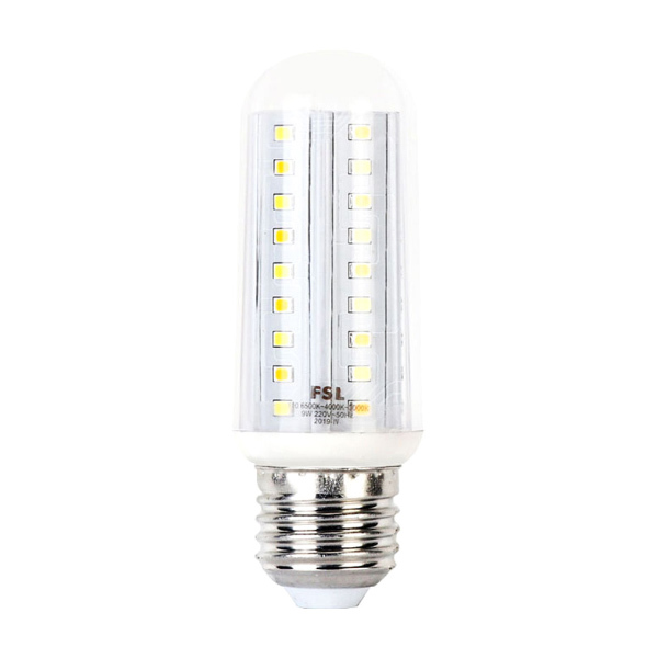 FSL/佛山照明 FSLT10 LED玉米泡 超亮系列 220V 9W 6500K E27 白色 1只