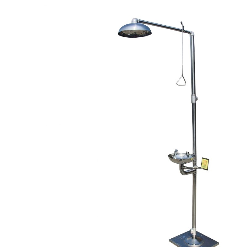 BAIGE/百舸 304不锈钢复合式立式洗眼器 ZG6090 入水口直径270mm 1台