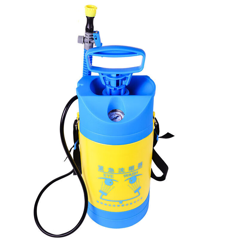 BAIGE/百舸 便携式带压力表洗眼器 5L 1个