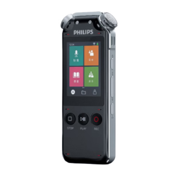 PHILIPS/飞利浦 录音笔 VTR7500 16GBB 语音转文字 八麦克专业高清降噪 1支