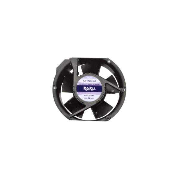 KAKU/卡固 交流轴流风扇 KA1725HA2 B 滚珠轴承 插片式 AC220V/240V 50Hz/60Hz 0.35A/0.28A 1个