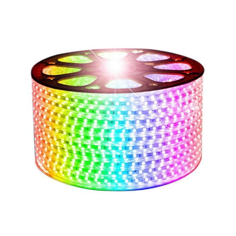 PAMUBEAR/帕姆熊 LED高压彩色灯带 5050 60L 14.4W RGB AC220V 100m 1卷