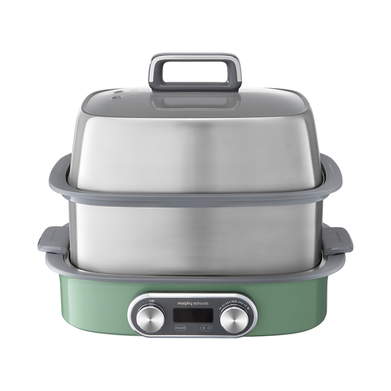 MORPHY RICHARDS/英国摩飞 蒸锅 MR1168 电压220V 功率2kW 绿色 1台