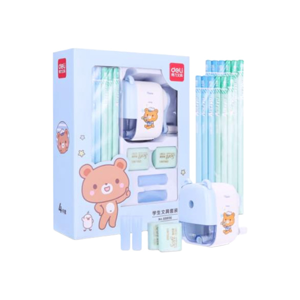 DELI/得力 文具礼盒套装 68896 蓝色 1盒