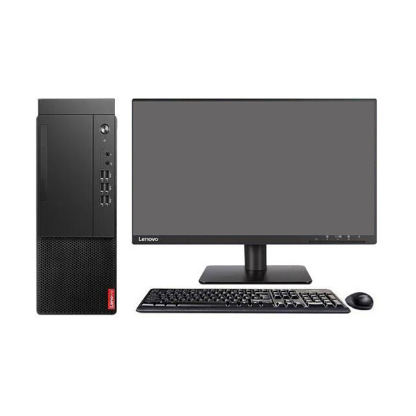 LENOVO/联想 台式电脑整机 启天M455 改配 i7-12700 (16GB) (256GB)SSD 1TB HDD (gT730-2G)独显 Win11H 配联想来酷23.8"显示器 1套