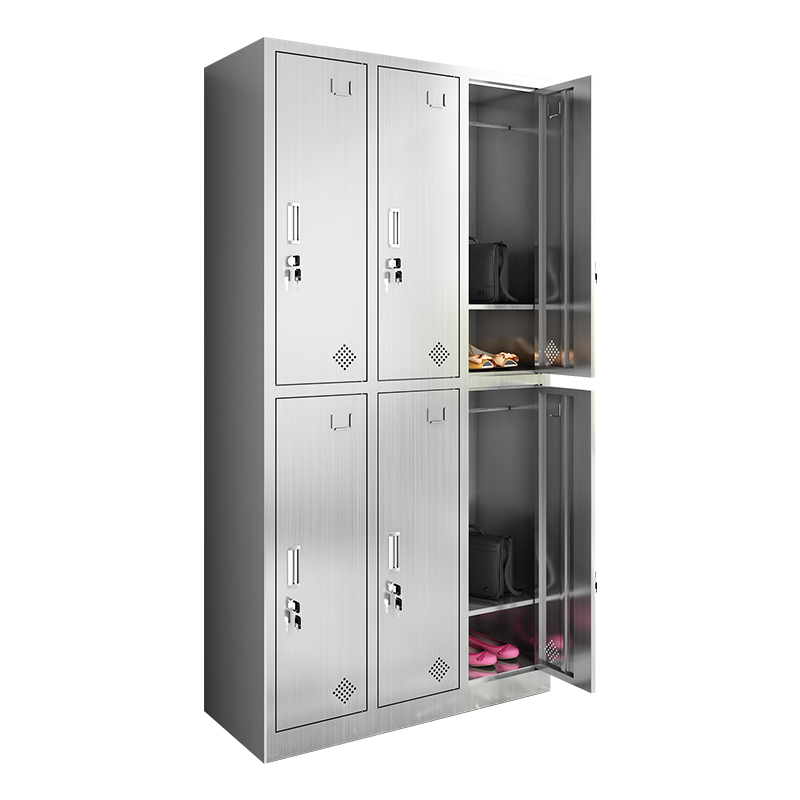 RM 304不锈钢6门更衣柜 BXGGYG304-4 尺寸900×420×1800mm 1台