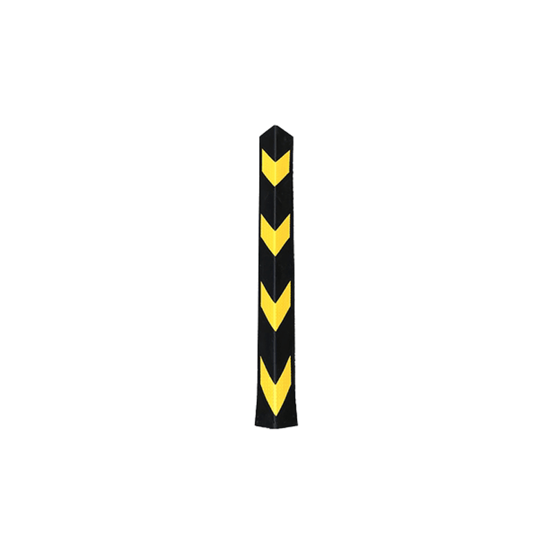 JZSB/京洲实邦 反光警示防撞条 JZSB-HJ001 800×100×5mm 黑黄色 1条