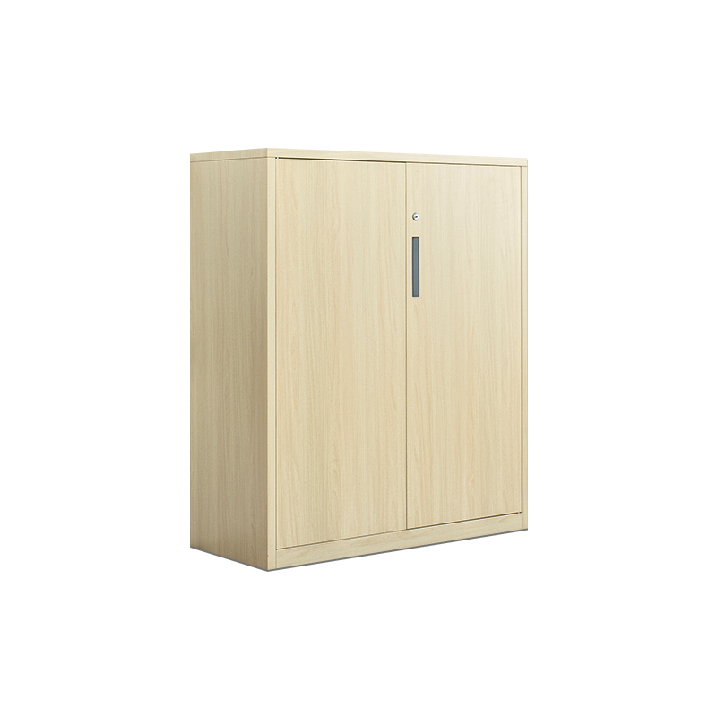 XINMENGAN/鑫梦安 钢制木纹转印文件柜1090铁门矮柜 FM-02 尺寸900×400×1090mm 1台
