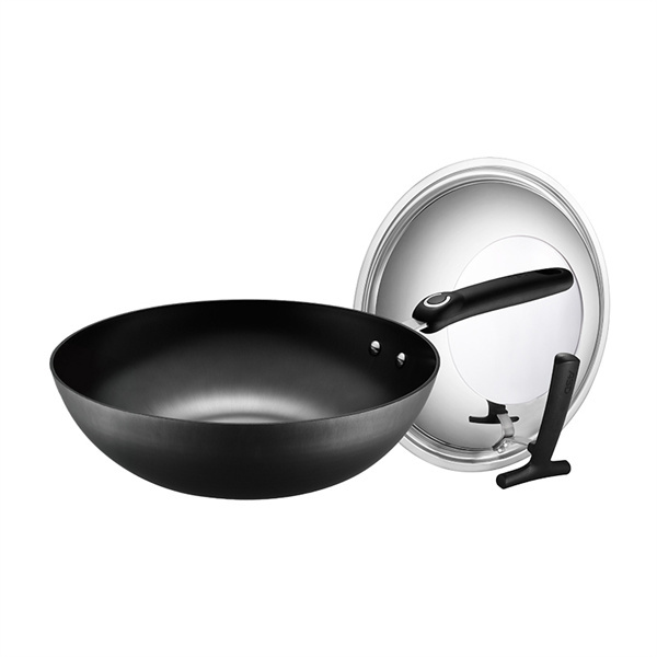 ASD/爱仕达 铸铁锈不了炒锅 CF32B5Q 32cm 1个