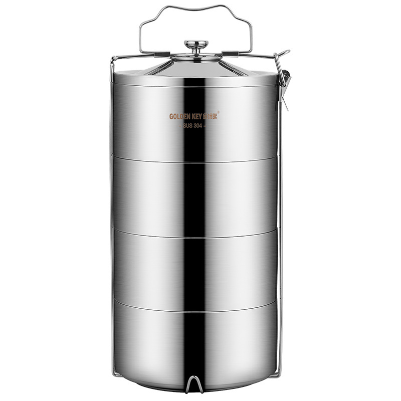 GOLDEN KEY/金钥匙 至尚四层保温饭盒 GK-TL2400-4 2.4L 1个