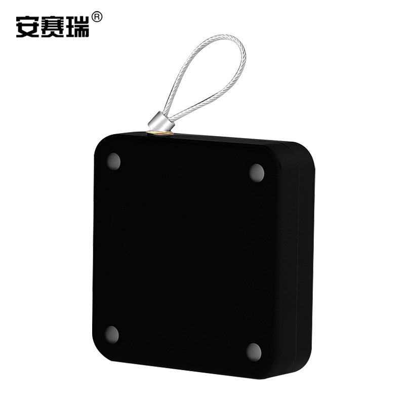 ANSAIRUI/安赛瑞 免打孔闭门器 1C00088 拉力1000g 黑色 1个