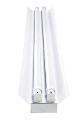 PHILIPS/飞利浦 T8双管带罩支架灯(含光源) 2*22W 1个
