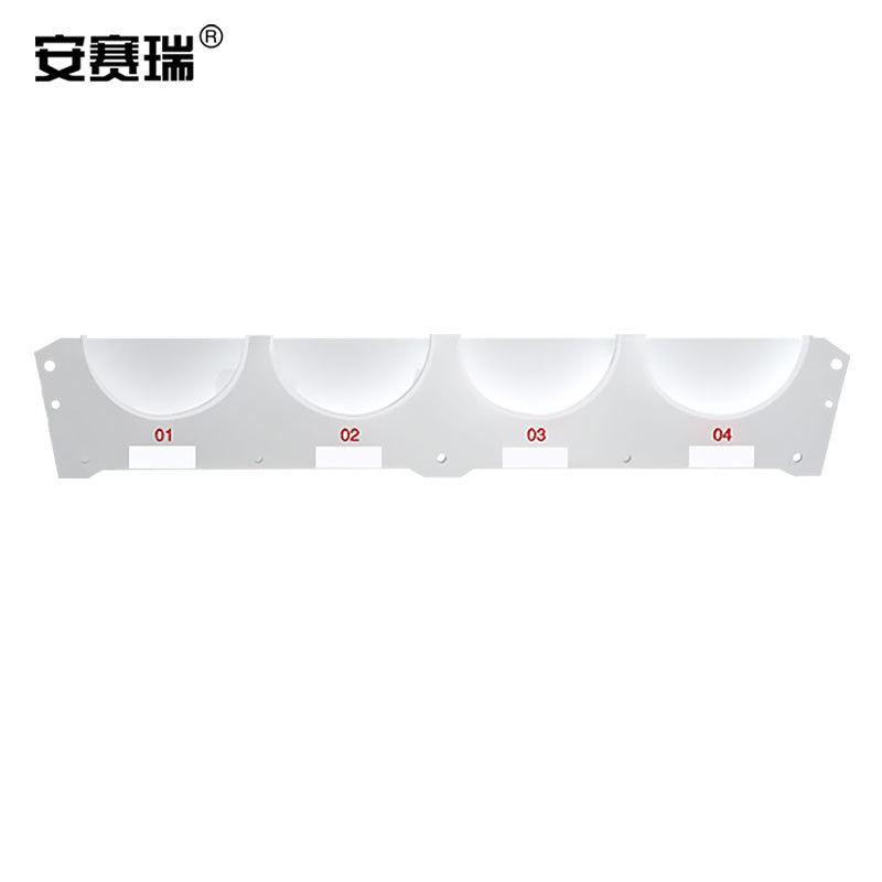 ANSAIRUI/安赛瑞 安全帽存放架 1E00231 200×1060mm 4位款 1个