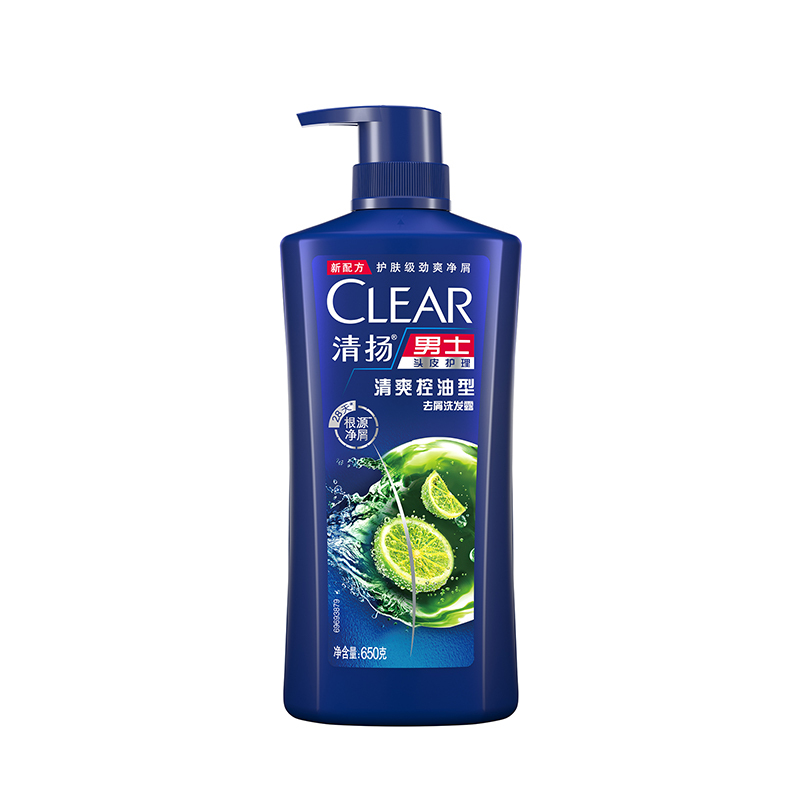 CLEAR/清扬 男士清爽控油型头皮护理去屑洗发露 6902088134681 650g 1瓶