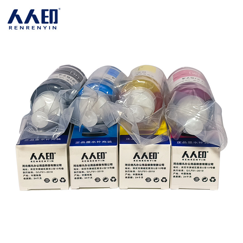 RRY/人人印 墨水 L310 280mL 四色套装 适用爱普生L101/L111/L130/L201/L211/L220/L301/L303/L310/L313/L351/L353/L358/L360/L363/L365/L455/L551/L558/L565/L1300 1套