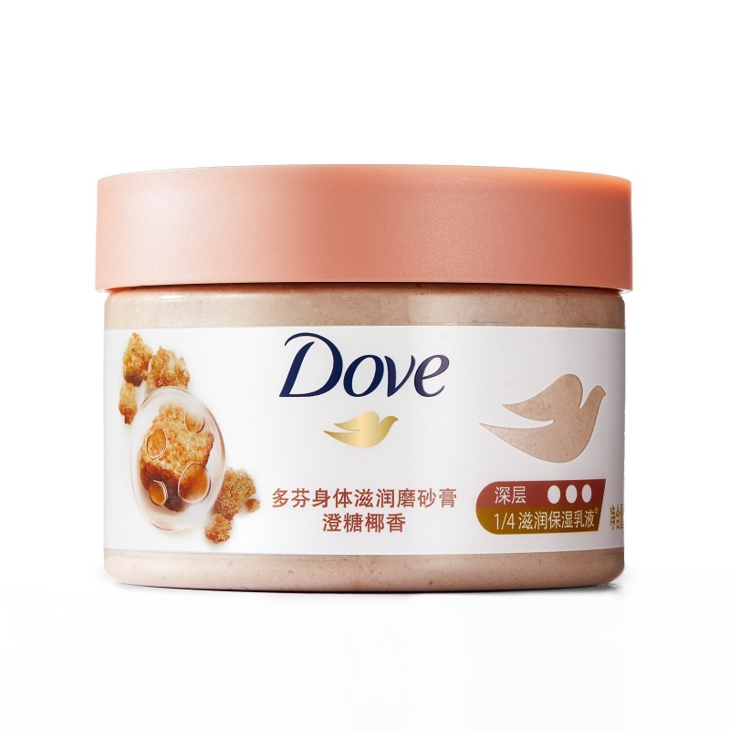 DOVE/多芬 身体滋润磨砂膏 6902088944761 澄糖椰香 298g 1个