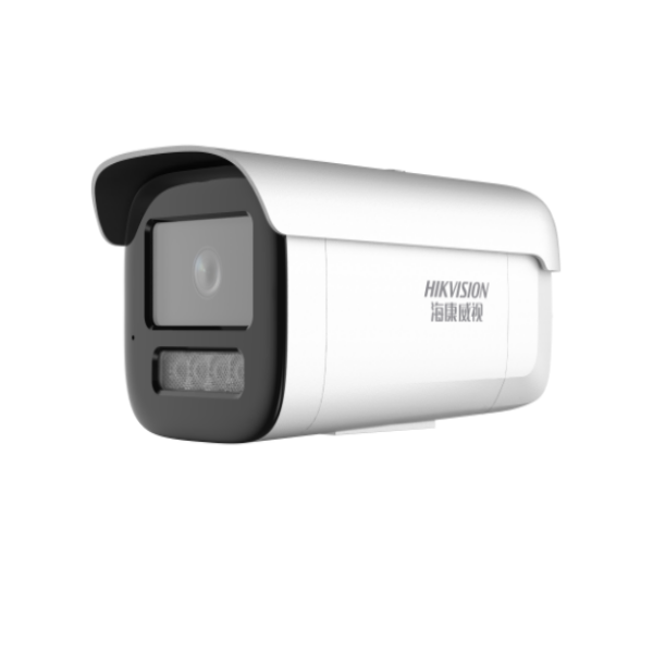 HIKVISION/海康威视 200万白光全彩智能筒型网络摄像机 DS-2CD3T26FWDA4-LS 焦距4mm支持PoE 支持30m白光&红外双补光 深度学习算法 IP66 内置麦克风&扬声器 1个