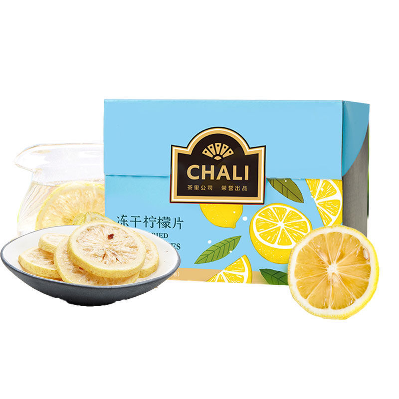 CHALI/茶里 蜂蜜冻干柠檬片水果茶 60g 独立包装 1盒