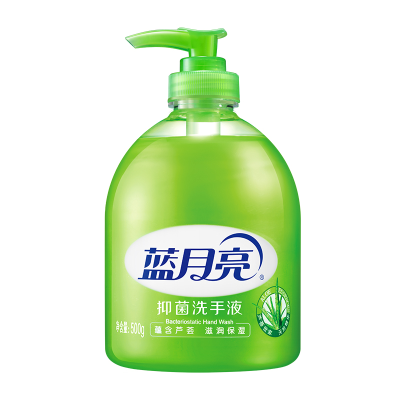 LYL/蓝月亮 芦荟抑菌洗手液 DF10000127 500g 1瓶