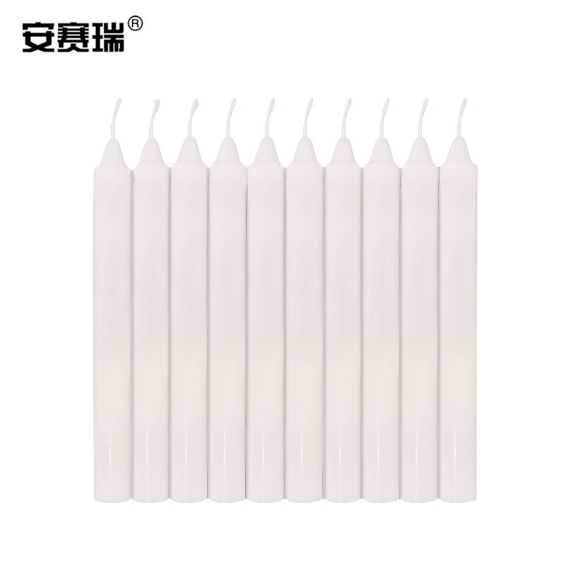 ANSAIRUI/安赛瑞 应急蜡烛 310092 约φ2×20cm 白色 1包