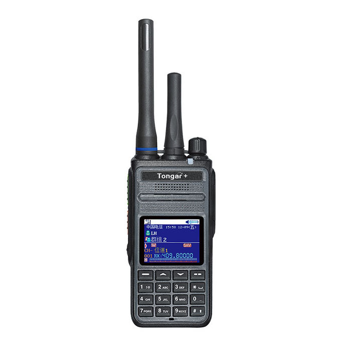 TONGAR 双模公网数字对讲机 NZ-80 黑色 8W 400~480MHz 终身免续费 1台