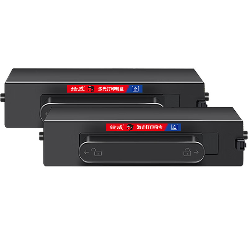 HUIWEI/绘威 粉盒2支装 X1 黑色 适用华为PixLab X1粉盒2支装 F-1500墨粉盒 华为PixLab B5激光打印机墨盒 华为-X1硒鼓复印机碳粉 1套