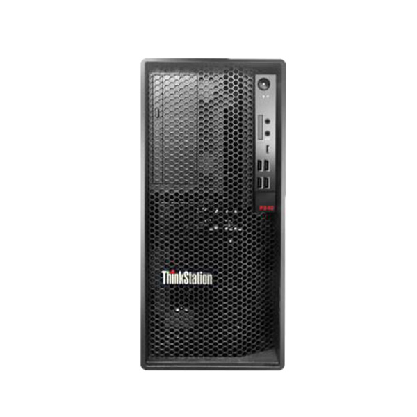 LENOVO/联想 台式电脑主机 P340 改配 i5-10500 8GB 1TB DVDRW (P400 2G) 300W DOS USB键鼠 单主机 1台