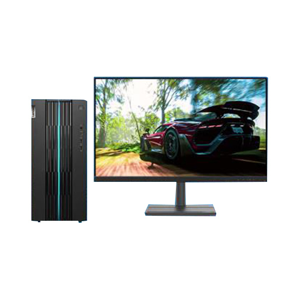 LENOVO/联想 台式电脑整机 GeekPro 2022 定制 i5-12400F 16GB (256GB SSD+1TB HDD) (GTX1660TI-6G独显) Win10H 配联想23.8" 1080P显示器 1套
