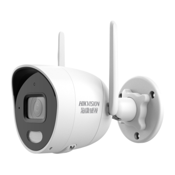 HIKVISION/海康威视 400万无线白光全彩小筒机 DS-IPC-K24H-LWT 镜头焦距6mm 供电方式DC12V 1个