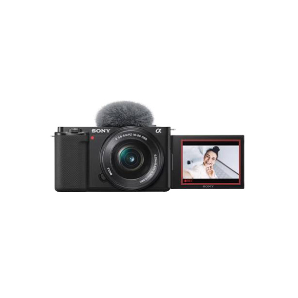 SONY/索尼 Vlog微单数码相机套餐 ZV-E10L 官方标配+闪迪128GSD卡170MB/S(支持4K)+原装备用电池+专业三脚架+沣标高品质UV镜+沣标偏光镜+旅行座充+专用相机包+金刚屏+二合一读卡器+清洁套装 1套