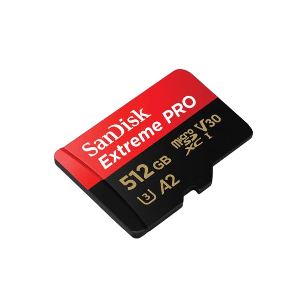 SANDISK/闪迪 TF(MicroSD)存储卡 SDSQXCZ-512G-ZN6MA A2 512GB V30 U3 4K至尊超极速移动版 读速200MB/s 写速140MB/s 1个