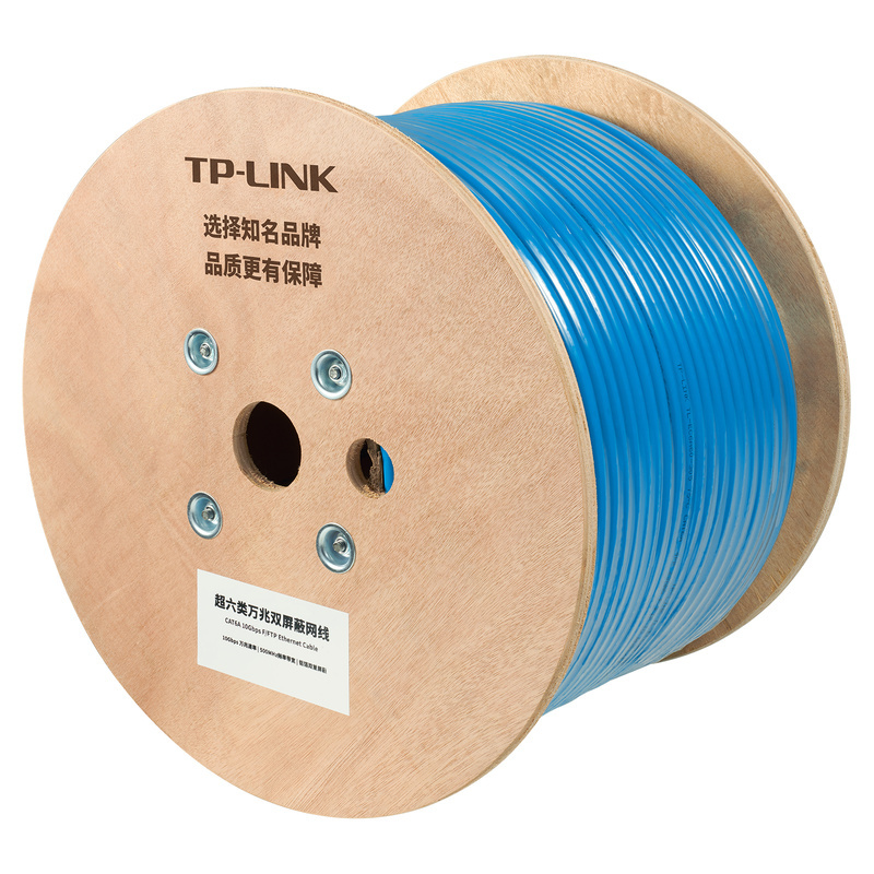 TP-LINK/普联 超六类双屏蔽网络工程线305米 TL-EC6A60-305 1箱
