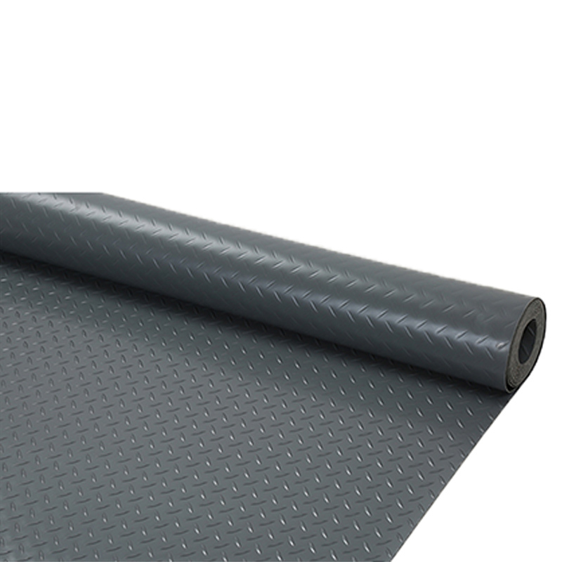 CNMF/谋福 牛筋塑料防滑垫 2.5×1m 灰色 厚2.5mm 1块