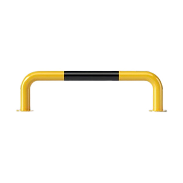 ZKH/震坤行 U型钢管防撞护栏 SPUS-15 φ76×1000×300mm 壁厚1.5mm 黄黑烤漆 满焊打磨 1个