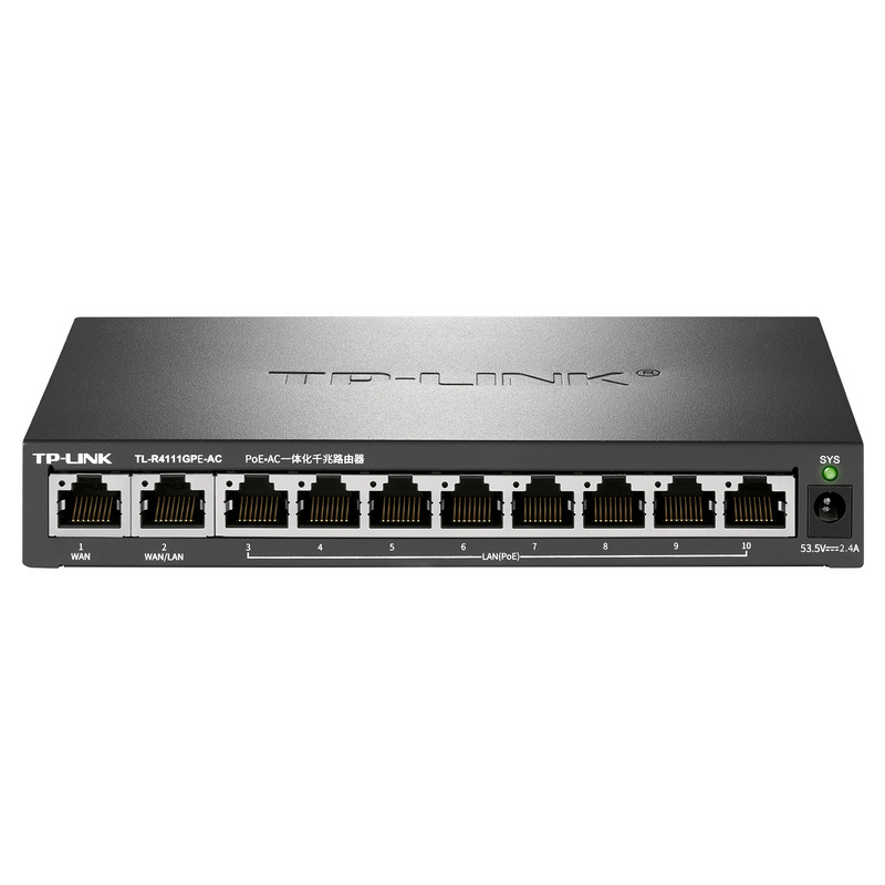 TP-LINK/普联 PoE·AC一体化千兆路由器 TL-R4111GPE-AC 1个