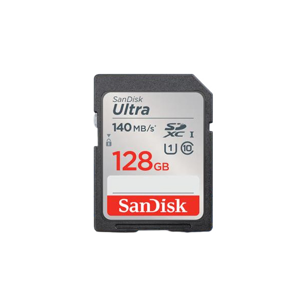 SANDISK/闪迪 SD存储卡 SDSDUNC-128G-ZS6IN 128GB C10 至尊高速版内存卡 读速140MB/s 1张