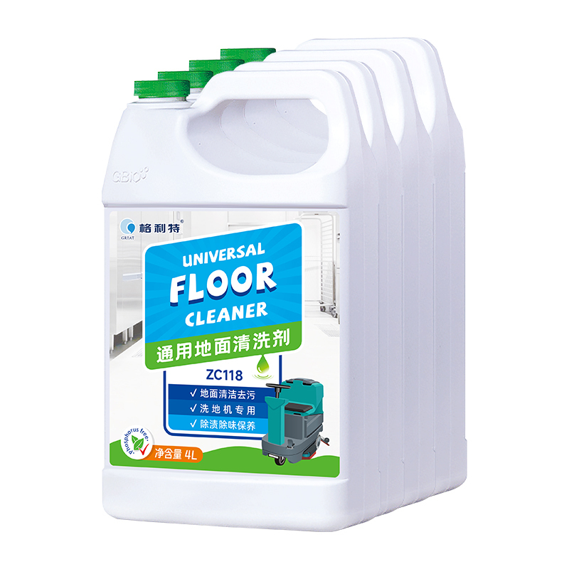 GREAT/格利特 通用地面清洗剂 ZC118 4L×4桶 1箱