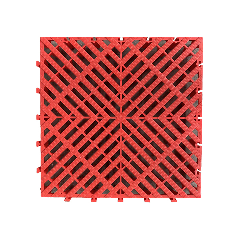 CNMF/谋福 塑料格栅 50×50×5cm 红色 1个