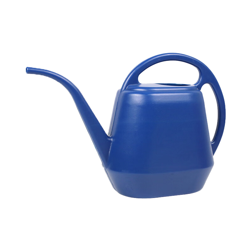 CNMF/谋福 长嘴加厚塑料洒水壶 4L 深蓝色 1个