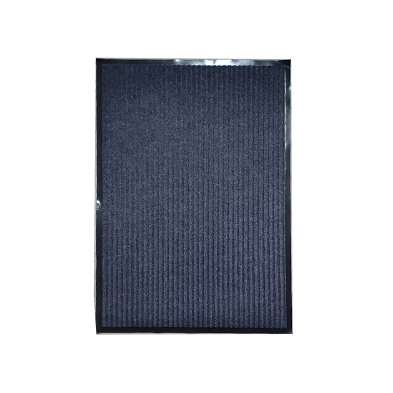 DILINGQU/第零区 门口条纹除尘地垫 DLQ-3207 厚度7mm 尺寸1.2×1.5m 灰色 pvc +涤纶 1块