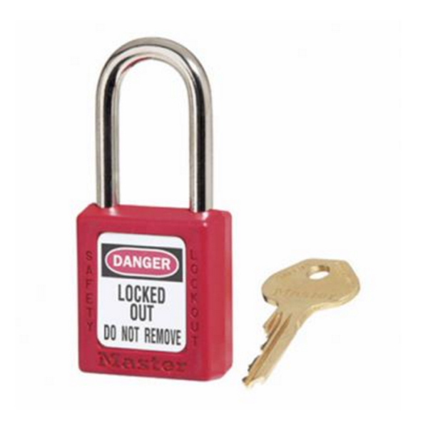 MASTERLOCK/玛斯特锁 Zenex 410系列安全挂锁 410MCNRED 红色 不同花 1把