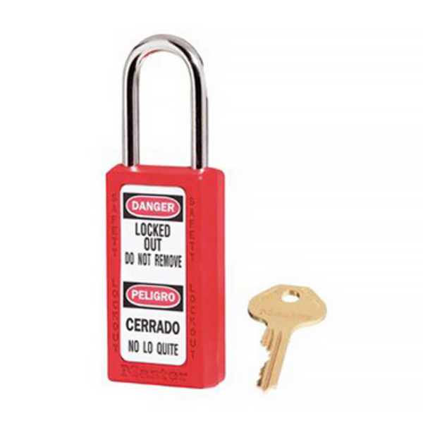 MASTERLOCK/玛斯特锁 Zenex 411系列安全挂锁 411MCNRED 红色 不同花 1把