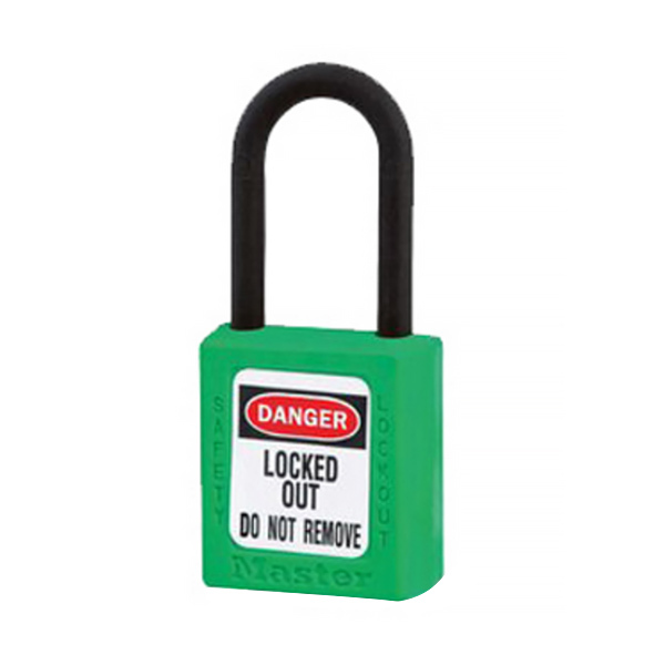 MASTERLOCK/玛斯特锁 Zenex 406系列绝缘挂锁 406MCNGRN 绿色 不同花 1把