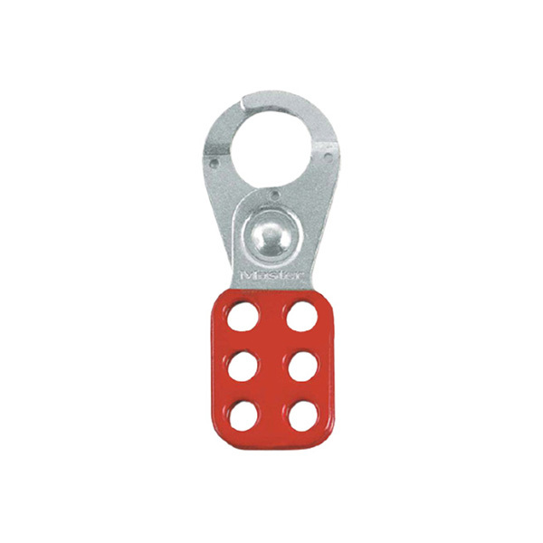 MASTERLOCK/玛斯特锁 钢制锁钩 420MCN 钳口内直径25mm 可挂6把挂锁 1个